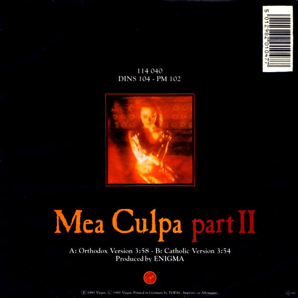 Enigma : Mea Culpa Part II (7", Single)