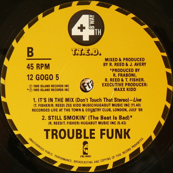 Trouble Funk : Still Smokin' (12")