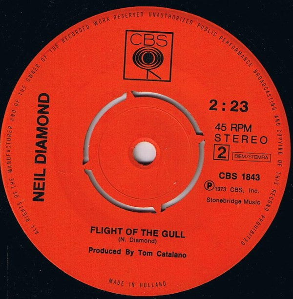 Neil Diamond : Be (7")