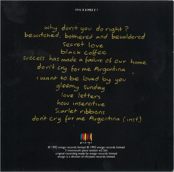 Sinéad O'Connor : Am I Not Your Girl? (CD, Album)