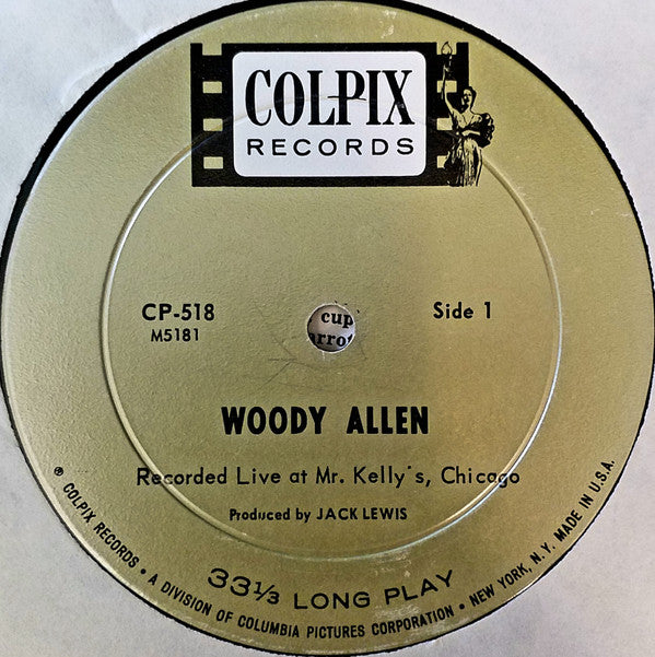 Woody Allen : Woody Allen (LP, Mono, Ind)