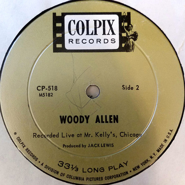 Woody Allen : Woody Allen (LP, Mono, Ind)