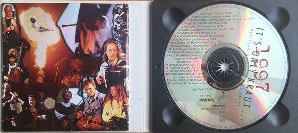 Various : It‘s only Kraut ... (Folk / Song / World Music in Germany 1997) (CD, Comp, Promo)