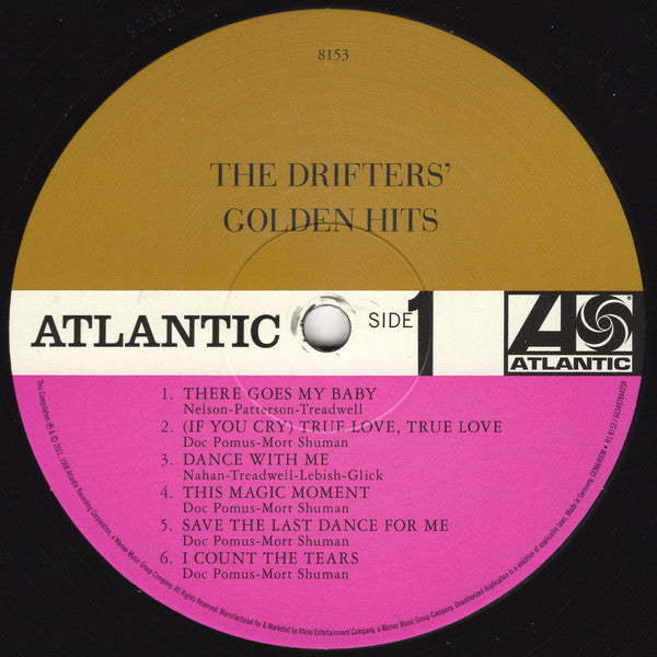 The Drifters : The Drifters' Golden Hits (LP, Comp, Mono, RE)