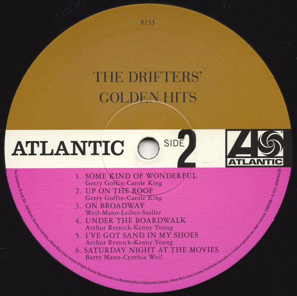 The Drifters : The Drifters' Golden Hits (LP, Comp, Mono, RE)