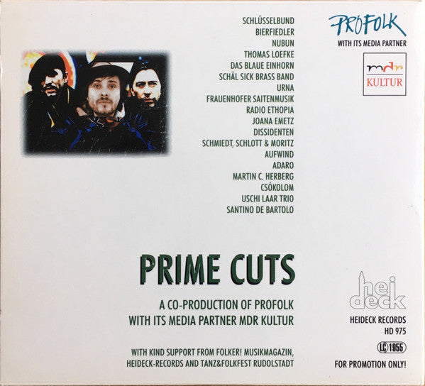 Various : Prime Cuts 1998 (Folk / Song / World Music in Germany 1998) (CD, Comp, Promo)