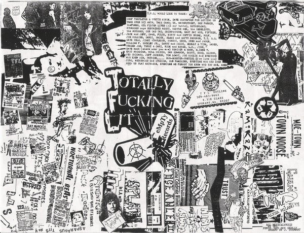 Totally Fucking Lit : TFL (7", EP, Ltd)