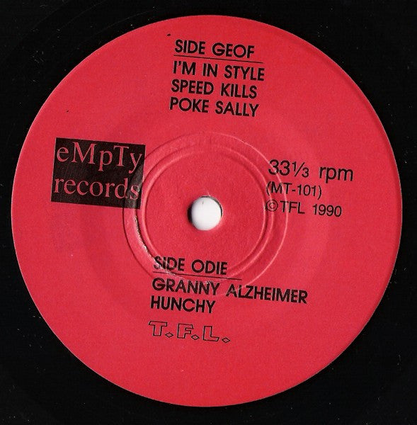 Totally Fucking Lit : TFL (7", EP, Ltd)