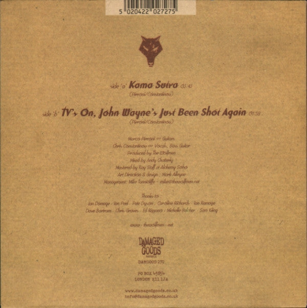 The Wolfmen (2) : Kama Sutra (7", Single)