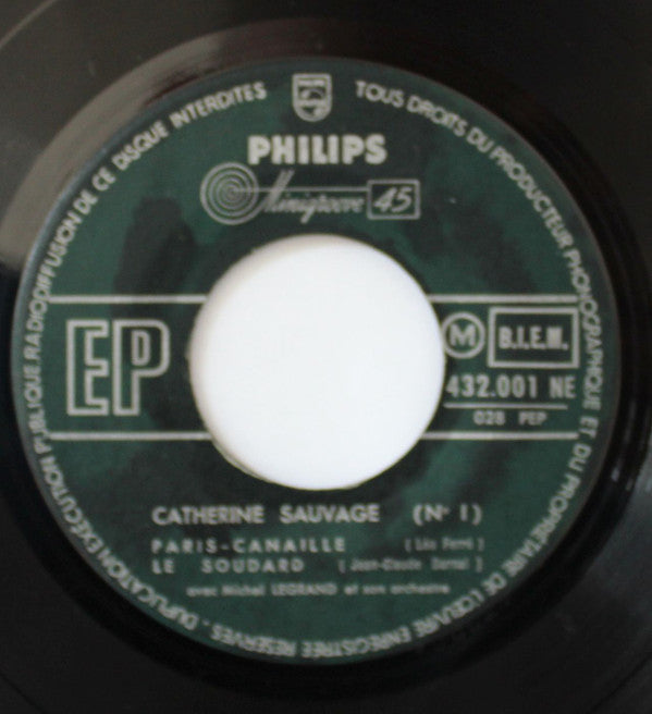 Catherine Sauvage : 1 - La Fille De Londres (7", EP)