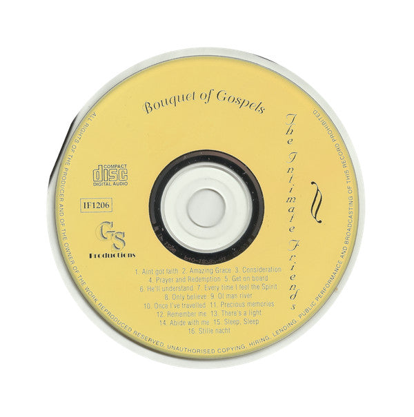 The Intimate Friends : Bouquet Of Gospels (CD, Album)