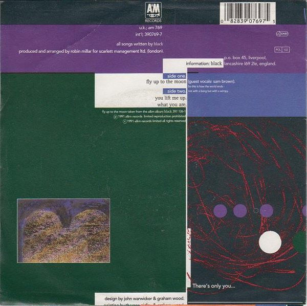 Black (2) Guest Vocals: Sam Brown : Fly Up To The Moon (7", EP)