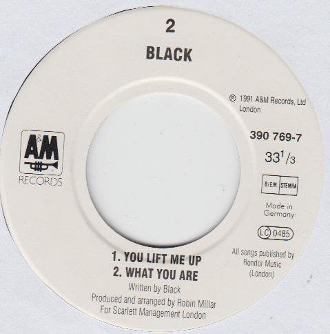 Black (2) Guest Vocals: Sam Brown : Fly Up To The Moon (7", EP)
