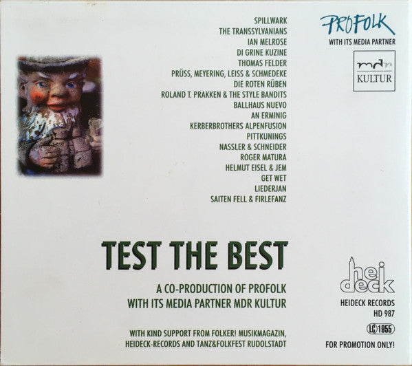 Various : Test The Best (Folk / Song / World Music In Germany) (CD, Comp, Promo, Dig)