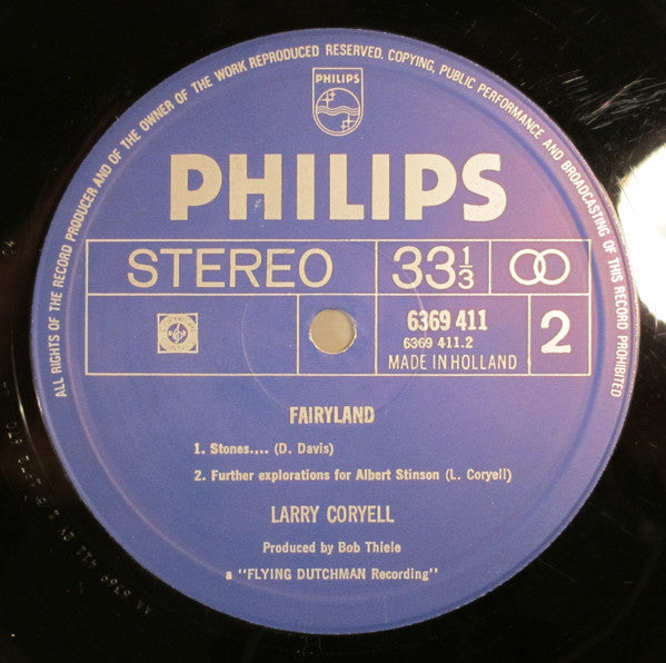 Larry Coryell : Fairyland (LP, Album)