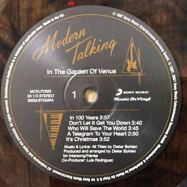 Modern Talking : In The Garden Of Venus - The 6th Album (LP, Album, Ltd, Num, RE, Smo)