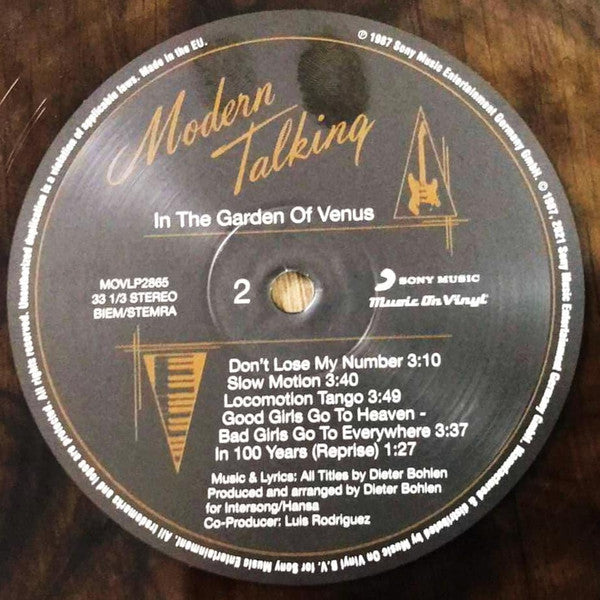 Modern Talking : In The Garden Of Venus - The 6th Album (LP, Album, Ltd, Num, RE, Smo)