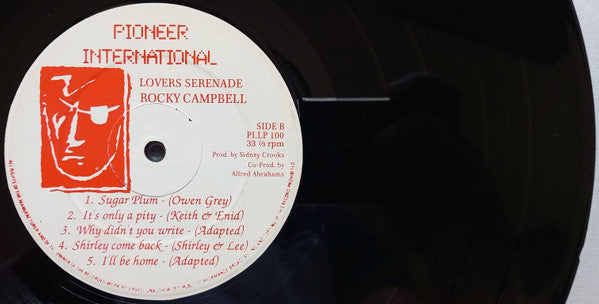 Rocky Campbell : Lovers Serenade (12", Album)