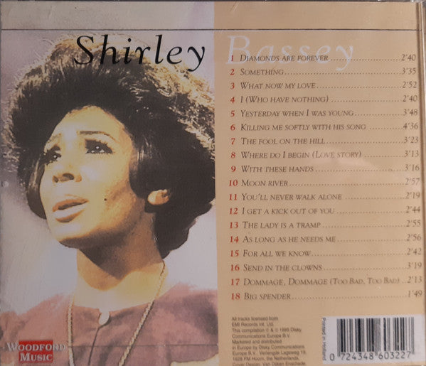 Shirley Bassey : Diamonds Are Forever: Her Greatest Hits (CD, Comp)