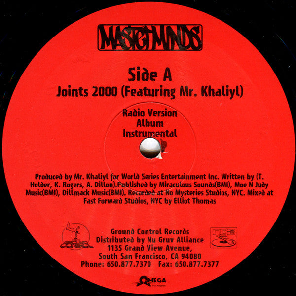 Masterminds : Joints 2000 (12")