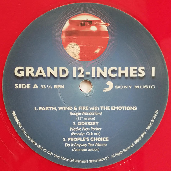 Ben Liebrand : Grand 12 Inches 1 (LP, Comp, Red + LP, Comp, Blu)