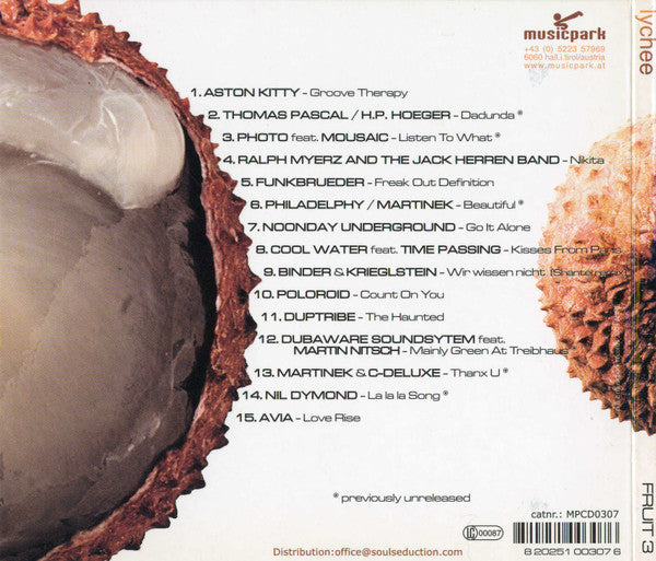 Various : Fruit 3 - Lychee (CD, Comp, Mixed)