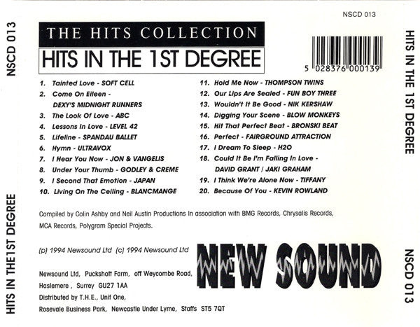 Various : Hits In The 1st Degree - The Hits Collection Vol. 3 (CD, Comp)