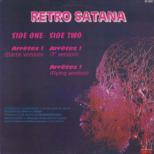 Retro Satana : Arrêtez ! (12")