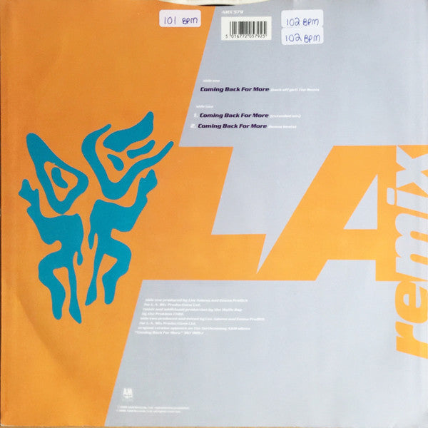 L.A. Mix : Coming Back For More (Remix) (12")