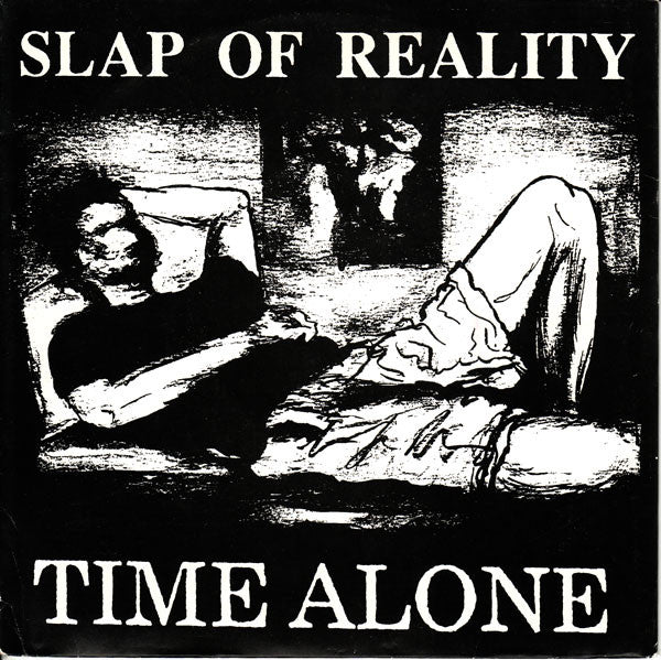 Slap Of Reality : Time Alone (7", EP, Whi)