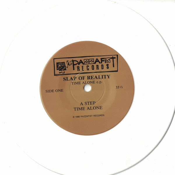 Slap Of Reality : Time Alone (7", EP, Whi)