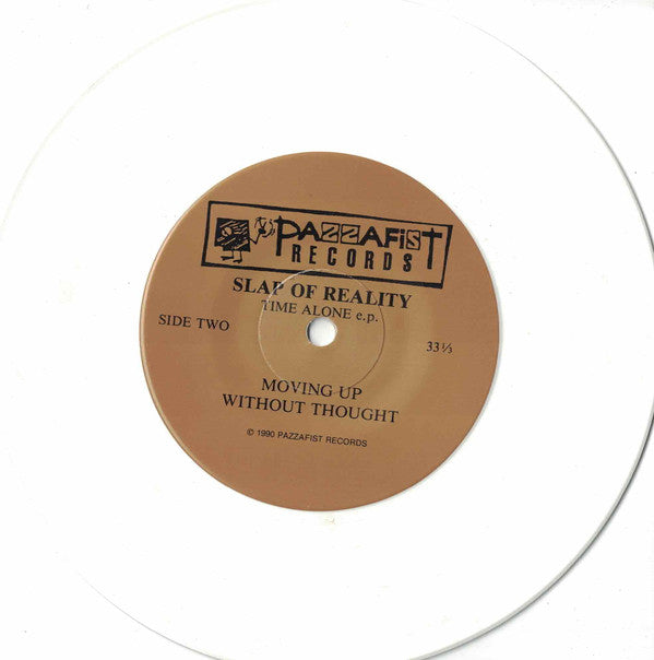 Slap Of Reality : Time Alone (7", EP, Whi)