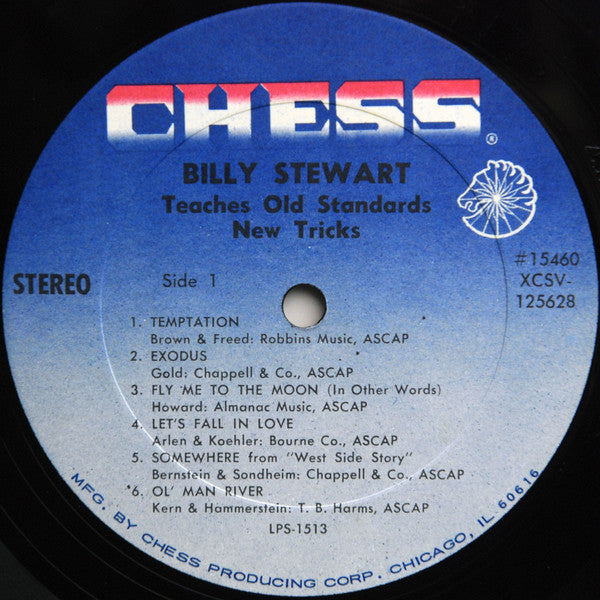 Billy Stewart : Billy Stewart Teaches Old Standards New Tricks (LP, Album, Ter)