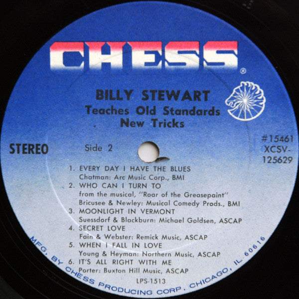 Billy Stewart : Billy Stewart Teaches Old Standards New Tricks (LP, Album, Ter)