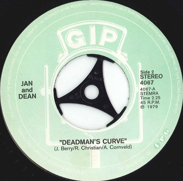 Jan & Dean : Surfcity / Dead Man's Curve (7")