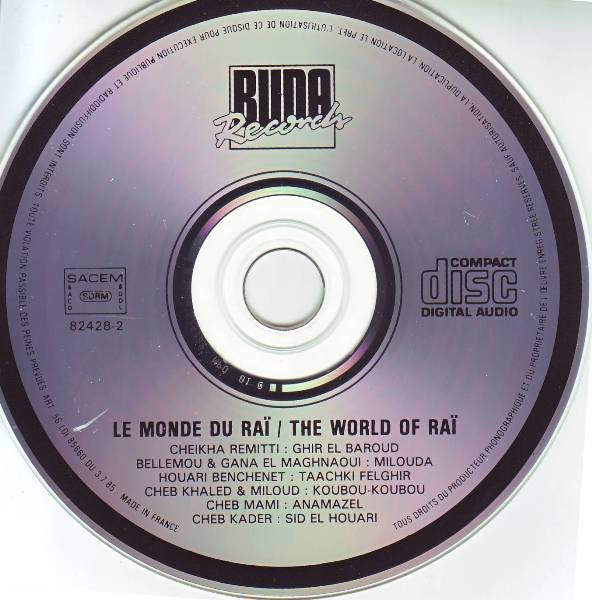 Various : Le Monde Du Raï / The World Of Raï (CD, Comp)