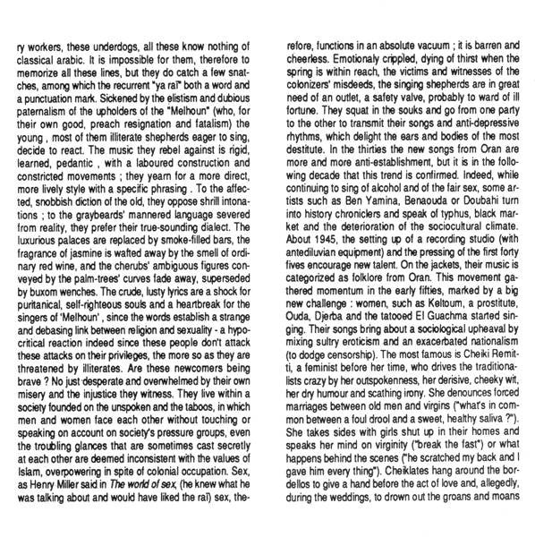 Various : Le Monde Du Raï / The World Of Raï (CD, Comp)