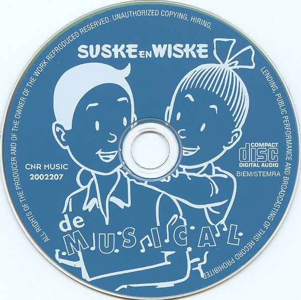 Suske En Wiske : De Musical (CD, Album)