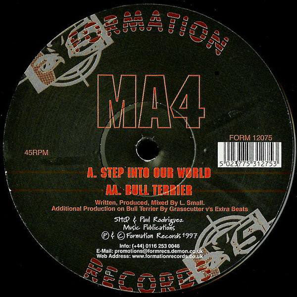 MA4 : Step Into Our World / Bull Terrier (12")