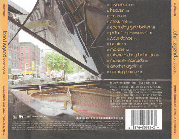 John Legend : Once Again (CD, Album)