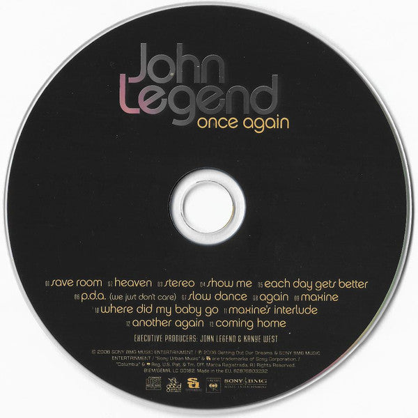 John Legend : Once Again (CD, Album)