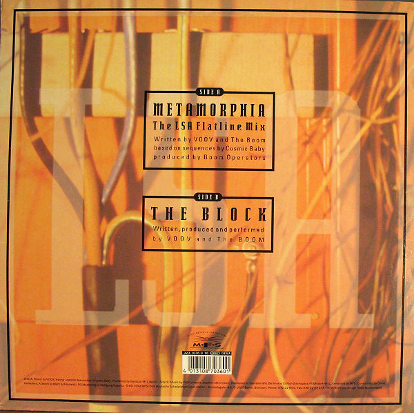 Boom Operators (2) Featuring The Boom (2) & Voov : LSA (12")