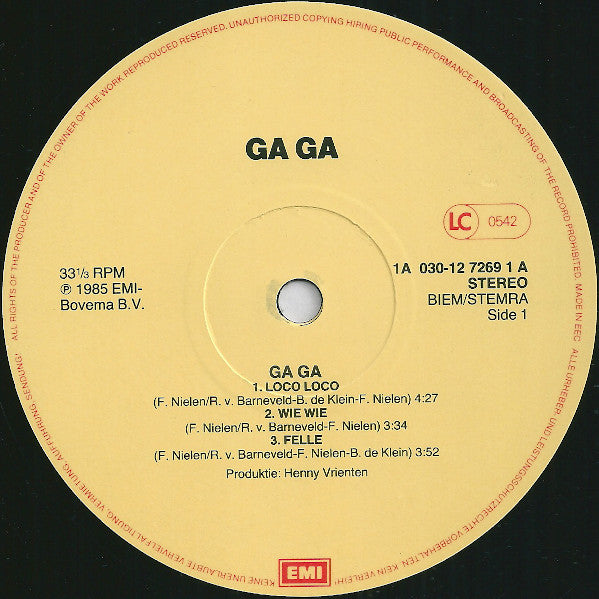 Ga Ga (2) : Ga Ga (LP, Album)