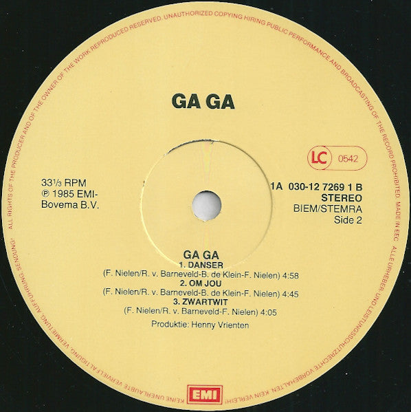 Ga Ga (2) : Ga Ga (LP, Album)