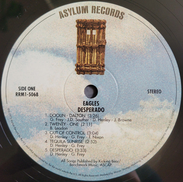 Eagles : Desperado (LP, Album, RE, 180)