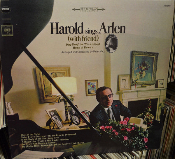 Harold Arlen : Harold Sings Arlen (With Friend) (LP, RE)