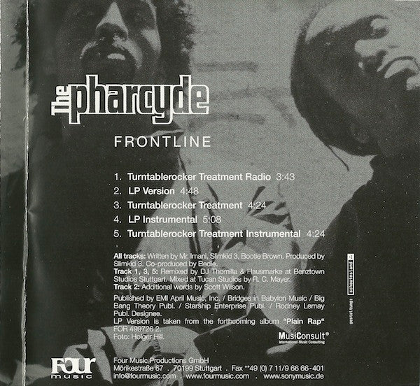 The Pharcyde : Frontline (CD, Maxi)