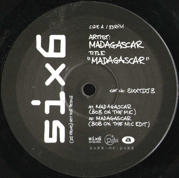Madagascar (2) : Madagascar (2x12", Promo)