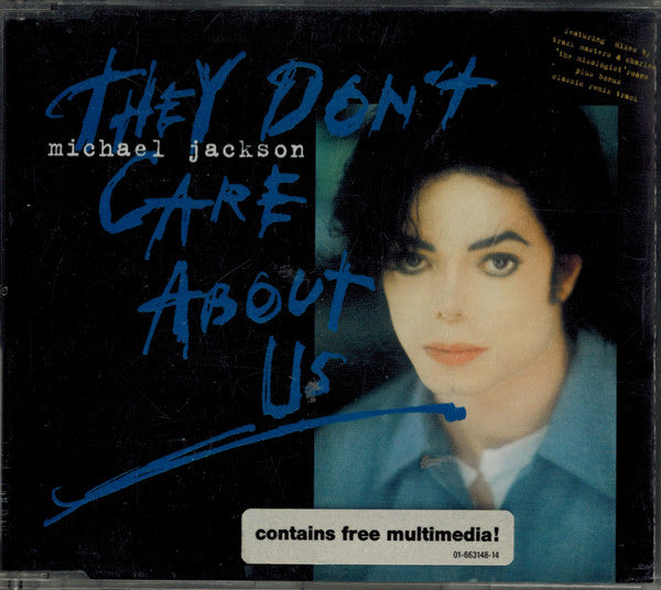 Michael Jackson : They Don't Care About Us (CD, Maxi, Enh)