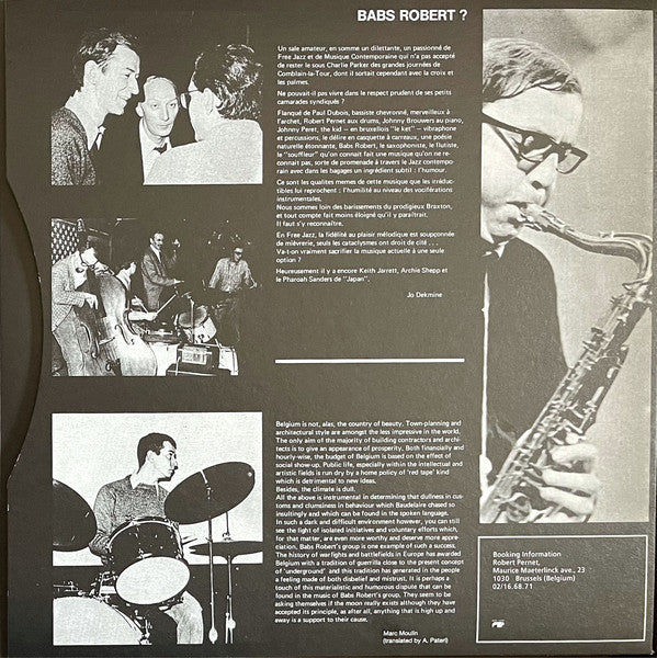 Babs Robert & The Love Planet : Babs Robert & The Love Planet (LP, Album, RE)